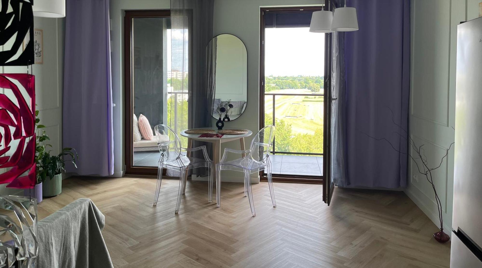 Warsaw Airport Wyscigi - City And Green View Apartment With Underground Garage Kültér fotó